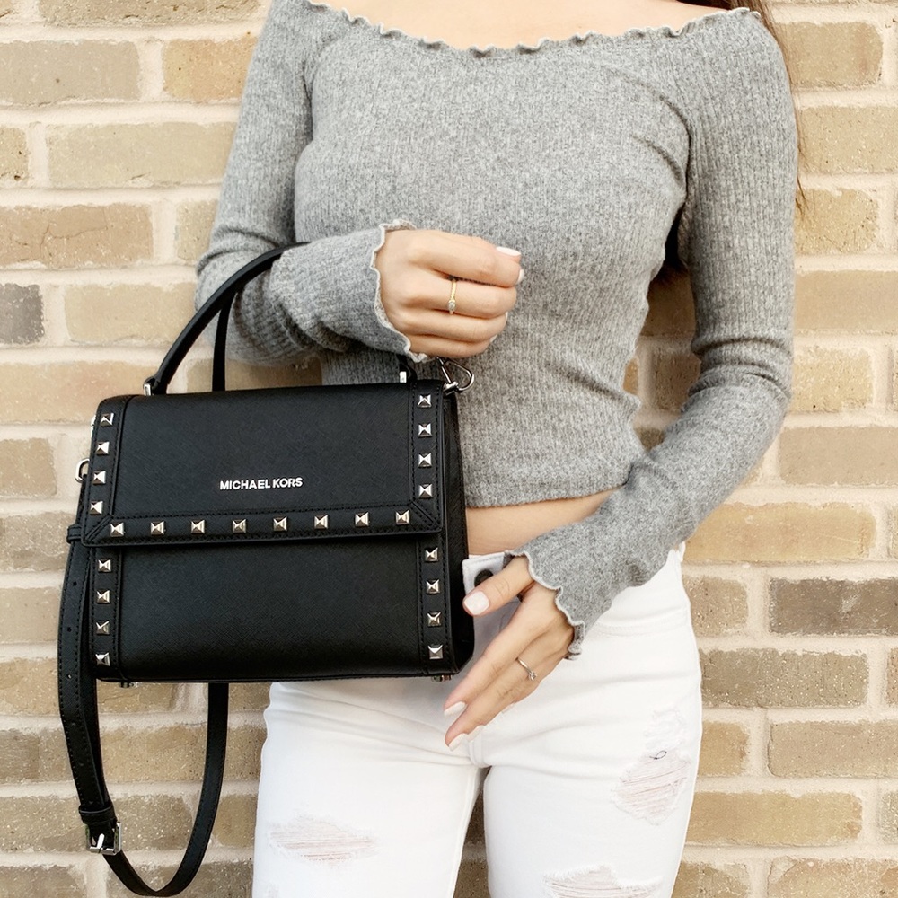 Gaby’sBags👜💕-NWT Michael Kors Satchel&Crossbody - Picture 4 of 7